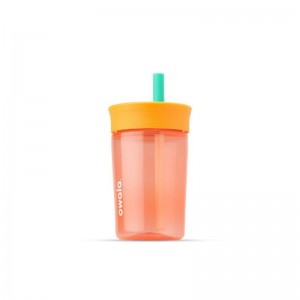 Owala 15oz Kids Tumbler Plastic Waterfles Oranje | OOR576ZU