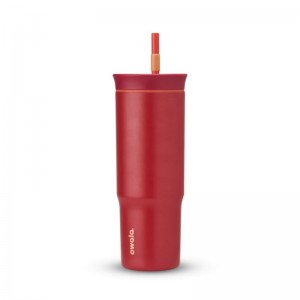 Owala 24oz Tumbler Stainless Steel Waterfles Rood | QAV5488FD