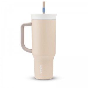 Owala 40oz Tumbler Stainless Steel Waterfles Beige | JWY3528GK