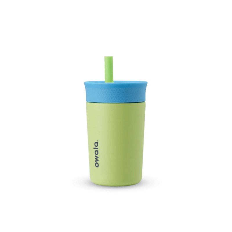 Owala 12oz Kids Tumbler Stainless Steel Waterfles Groen | QVR4143NC