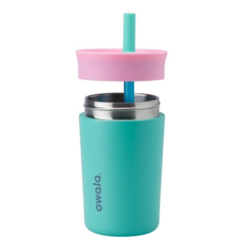 Owala 12oz Kids Tumbler Stainless Steel Waterfles Groen | YYW2758PE