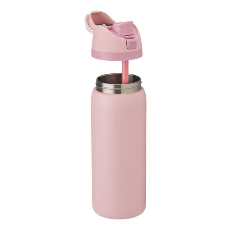 Owala 32oz FreeSip® Stainless Steel Waterfles Roze | KNP422CV